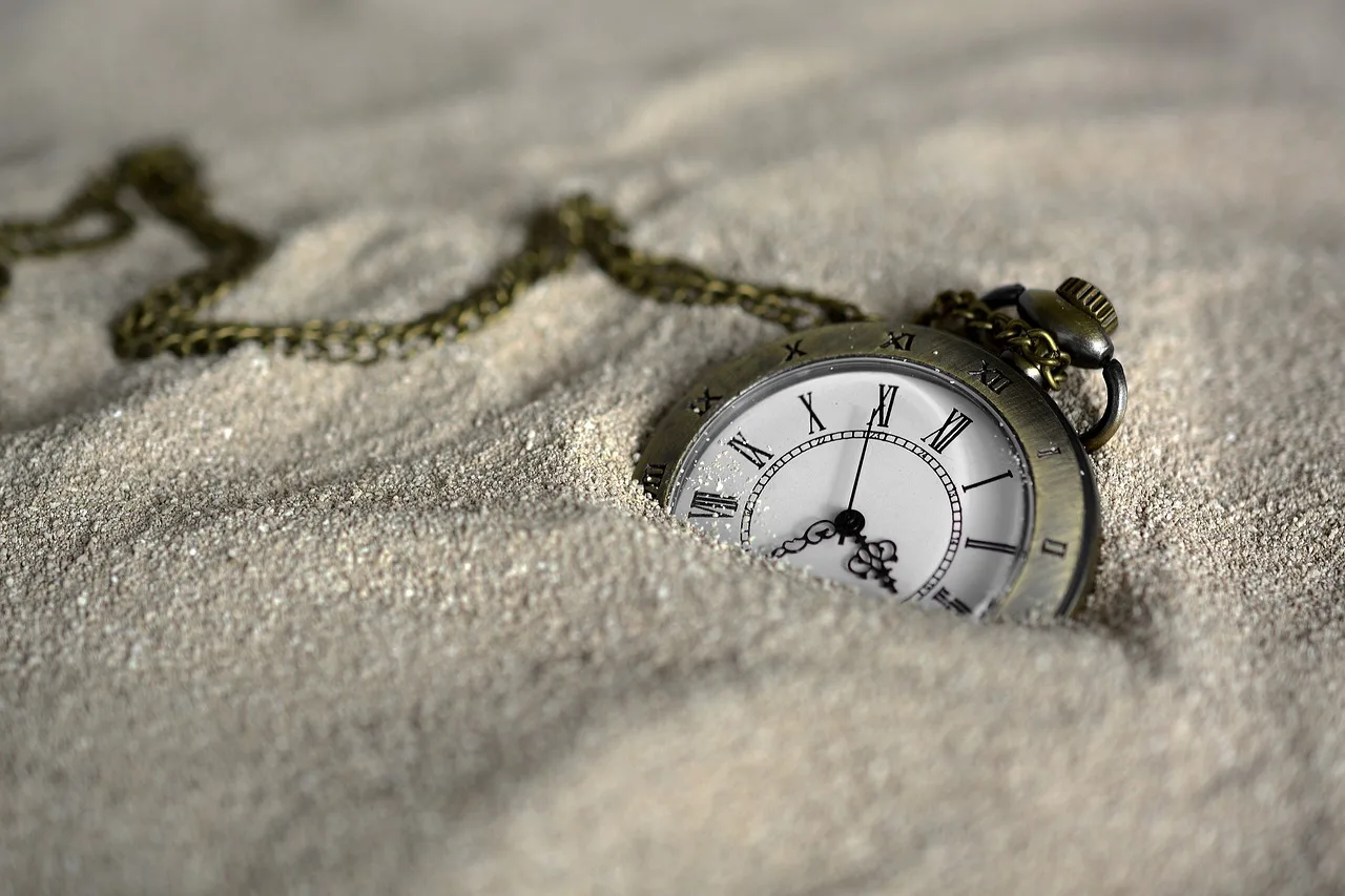 時計と砂