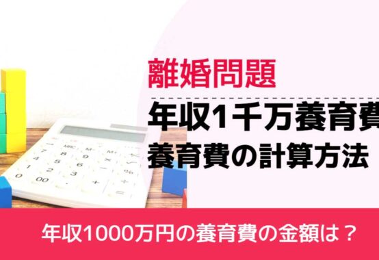 , , , 離婚問題, 年収1000万円の養育費の金額は？, 年収1千万養育費 養育費の計算方法,