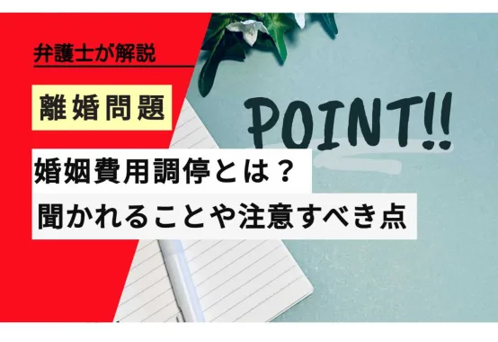 , , , , , 離婚問題, 婚姻費用調停とは？, , 弁護士が解説, 聞かれることや注意すべき点